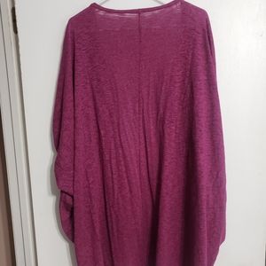 Extra long cardigan